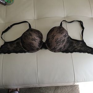 Black/Nude Lace Biofit VS Bra