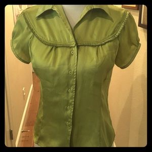 Green  blouse