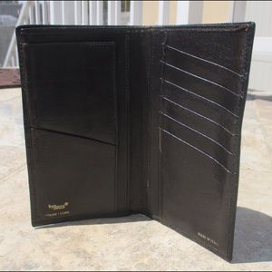 Bosca Genuine Lizard Wallet