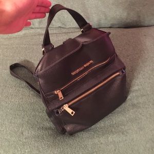 Christian Soriano leather handbag/small backpack