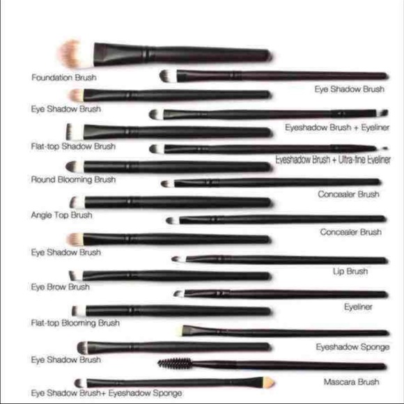 Eyeshadows palette +20pcs brushes - Picture 4 of 4