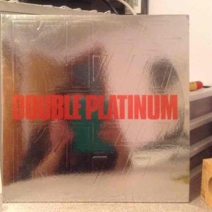 Kiss Double platinum vinyl record