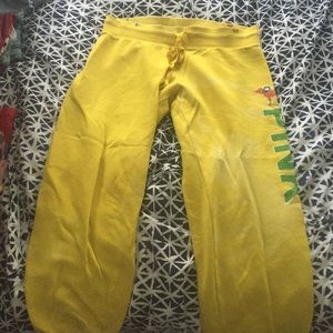 Yellow PINK sweats