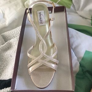 Dyeables champagne heels