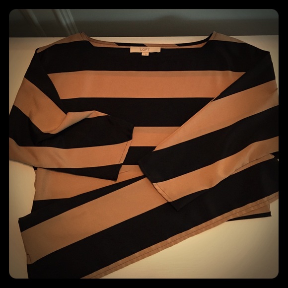 LOFT striped shirt