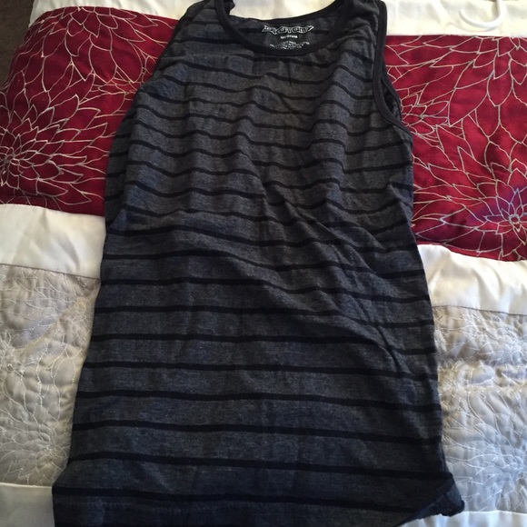 Men's stripe tank top SZ M