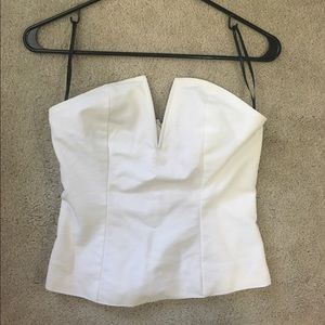 Forever 21 Low Rise V cut top