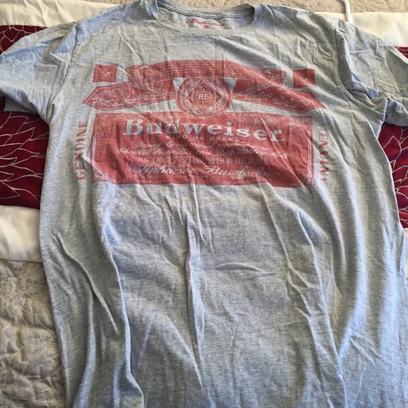 Men's Med T shirt with Budweiser Logo