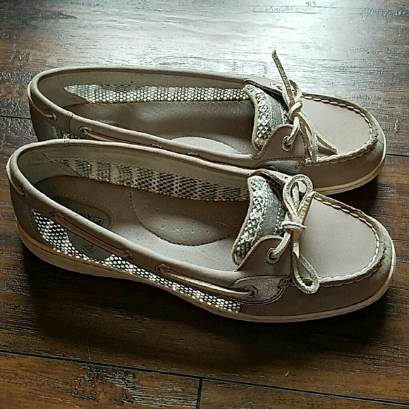 Sperry Angelfish Gray/Silver, size 9