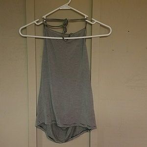 American Eagle striped crop top