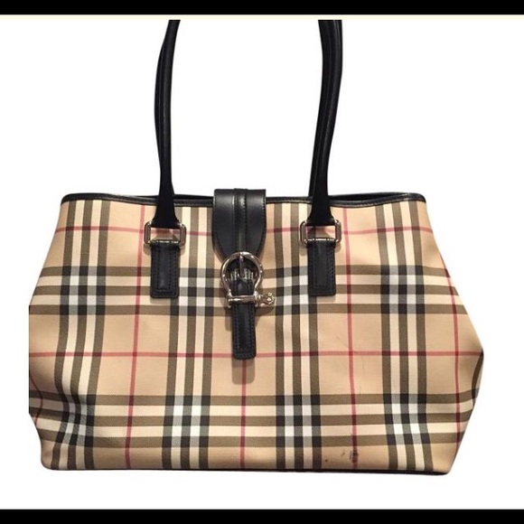 Authentic large Burberry bag