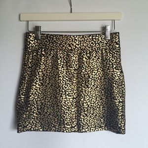 Forever 21 Skirts - Forever 21 F21 gold & black leopard stretch skirt Forever 21 Skirts - Forever 21 F21 gold & black leopard stretch skirt