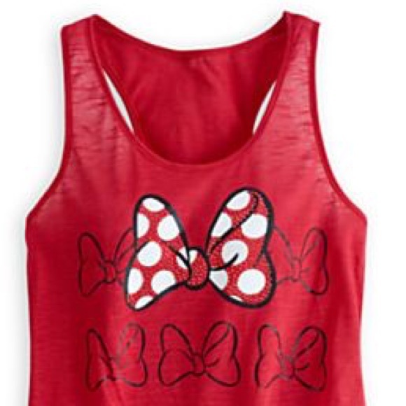 Minnie Mouse Red Tank Top - Picture 2 of 3