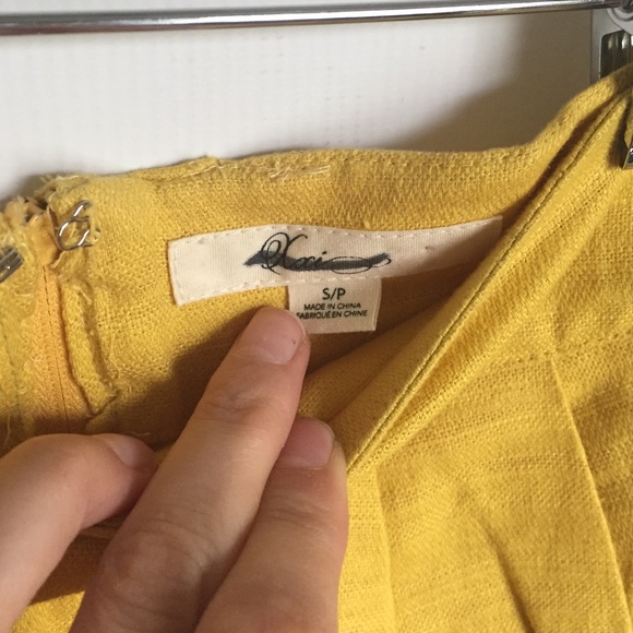 Forever 21 Skirts - Forever 21 F21 linen mustard yellow skirt sz S Forever 21 Skirts - Forever 21 F21 linen mustard yellow skirt sz S