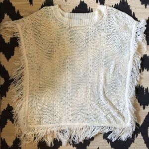 Cream/Off white Bathing Suit Coverup