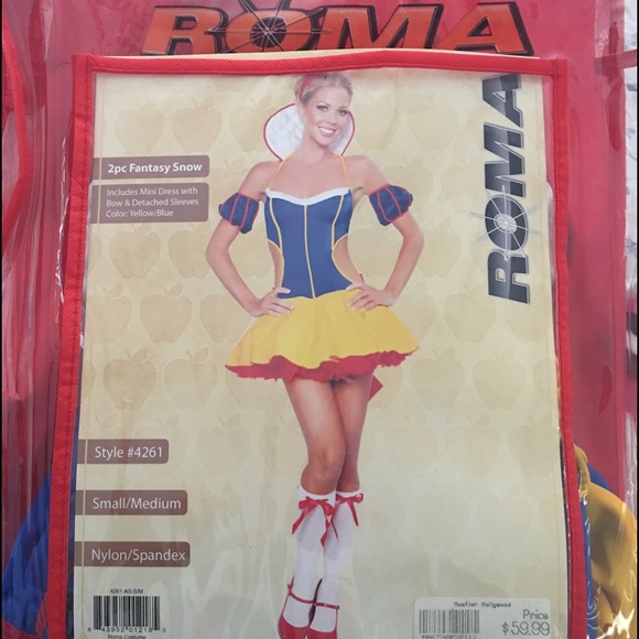 Roma (2) Piece Fantasy Snow Costume