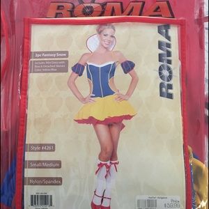 Roma (2) Piece Fantasy Snow Costume