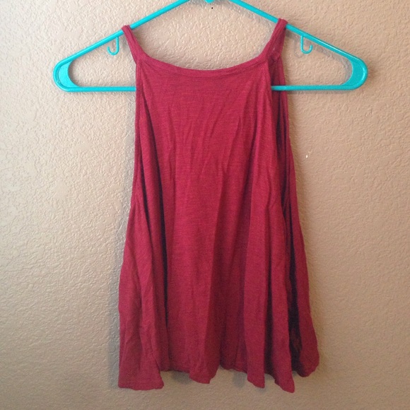 Red tank top
