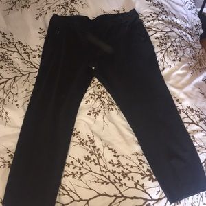 Lane Bryant Ponte Charcoal Grey Slacks
