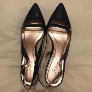 Lilly Pulitzer Kat Kitten Heel size 7