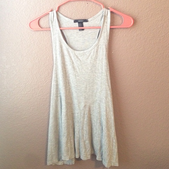 Gray tank top