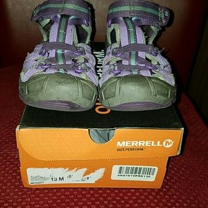 Merrell Girls cutout shoes