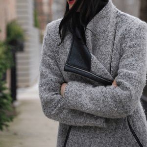 Calvin Klein Jackets & Coats - Calvin Klein asymmetrical coat. Calvin Klein Jackets & Coats - Calvin Klein asymmetrical coat.