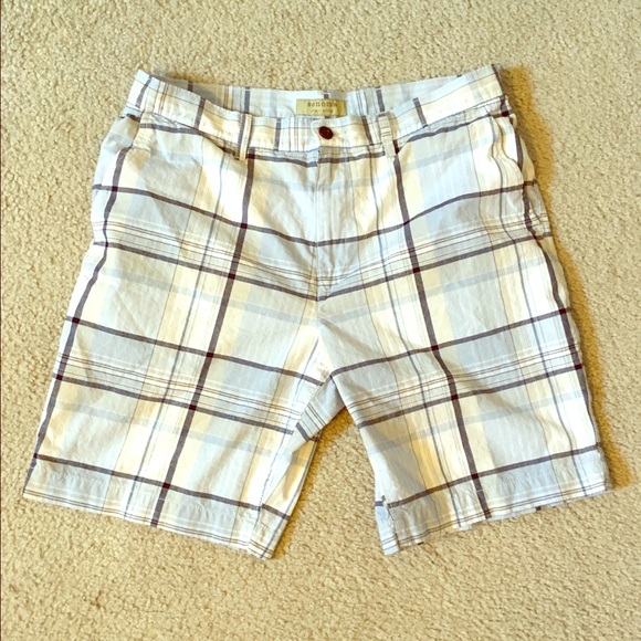 Men's plaid shorts - Picture 1 of 2