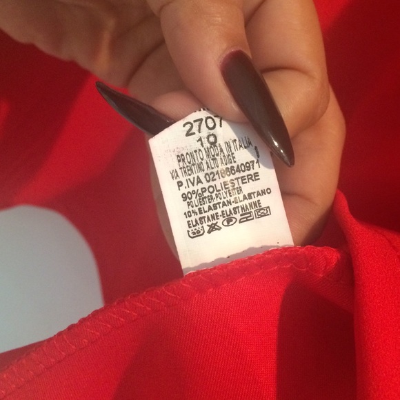NWOT RED DRESS - Picture 2 of 3