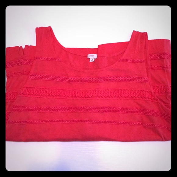 Coral jcrew tank S