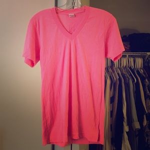 American Apparel Neon V-Neck