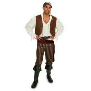 AYYEEEEEE! Adult Mens DELUXE PIRATE COSTUME!!!!
