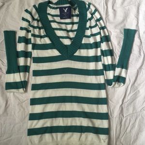 American eagle striped sweater