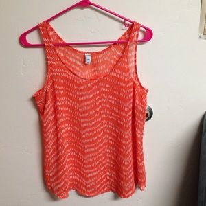 Flowy tank top (orange)