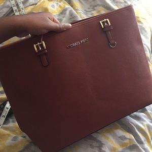 Michael Kors brown handbag