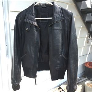 Express leather jacket