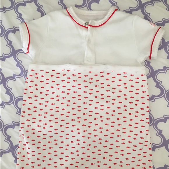 2-piece NW Petit Bateau boys outfit 100% cotton