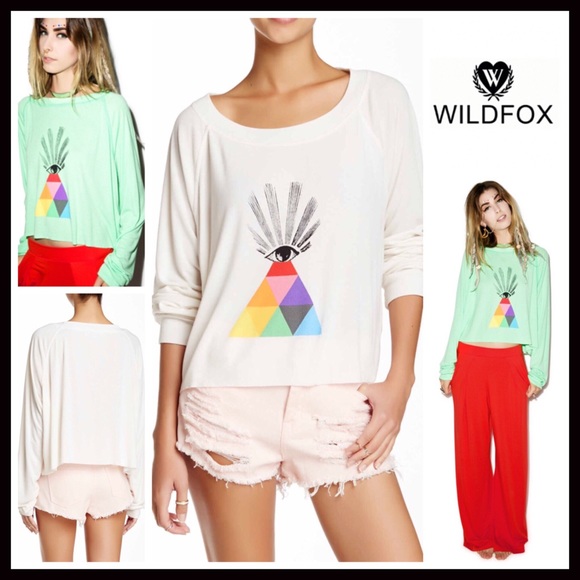 ❗1-HOUR SALE❗WILDFOX PULLOVER All Seeing Eye - Picture 2 of 5