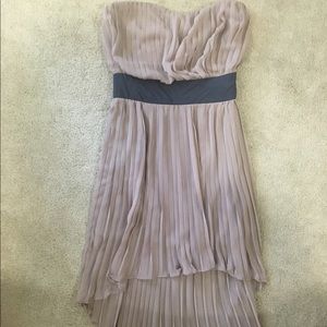 Lush strapless BEAUTIFUL flowy dress