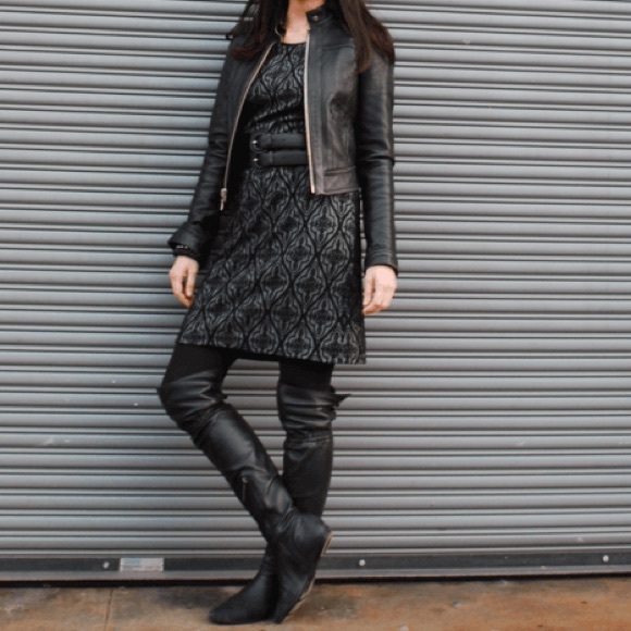 INC International Concepts Dresses - INC patterned dress with zipper arm details. INC International Concepts Dresses - INC patterned dress with zipper arm details.