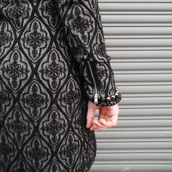 INC International Concepts Dresses - INC patterned dress with zipper arm details. INC International Concepts Dresses - INC patterned dress with zipper arm details.