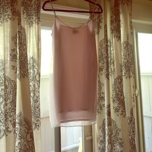 💖Pale pink slip dress💖