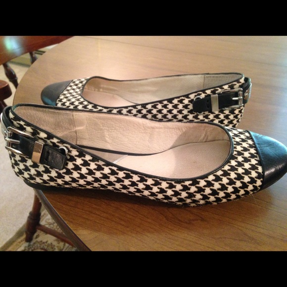 Houndstooth MICHAEL Michael Kors Flats