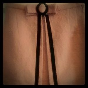 Anthro odille wool bow skirt