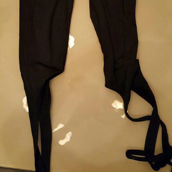 NWOT tie up leggings - Picture 2 of 3