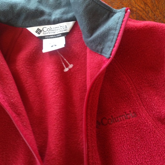 Cranberry Columbia vest