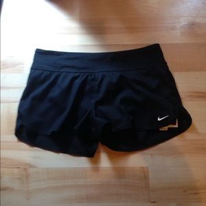 Black nike shorts.