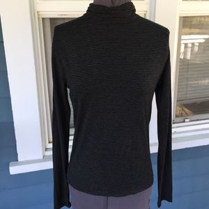 🆕PINK REPUBLIC Striped Turtleneck Top