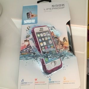 Pink Lifeproof Case for iPhone 5/5s