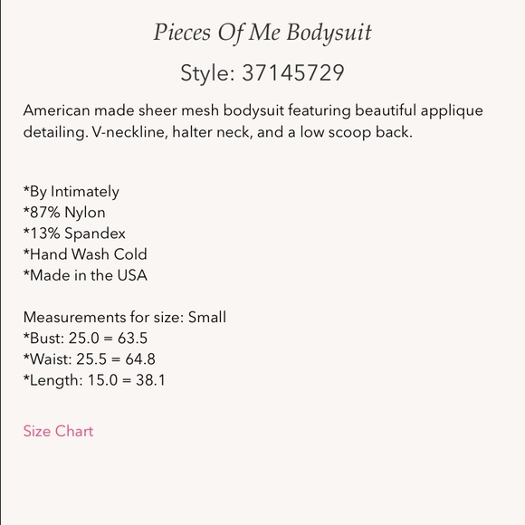 Pieces of Me Bodysuit - Picture 4 of 4